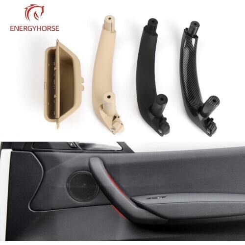 Car Interior Door Handle left Right Inner Door Panel Handle Pull Trim Cover For BMW X3 X4 F25 F26 51419209216