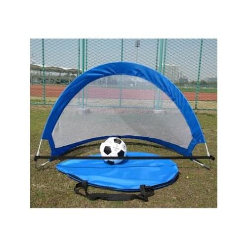 Childrens small soccer frame simple elastic folding portable moving ball goal Football Games for Kids