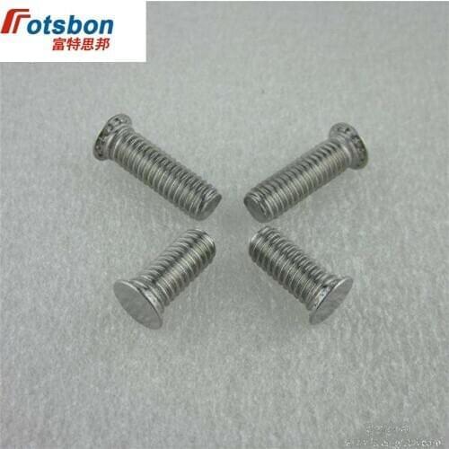 FHS-M8-15 Round Head Studs Self-clinching Blind Rivet Protruding Stud Clinch PC Screw Platen Screws Sheet Metal Vis PEM Standard