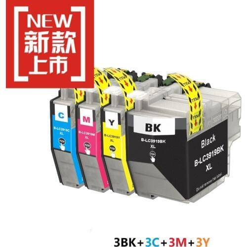 INK WAY 12PK LC3619 Compatible ink Cartridges for Brother MFC-J2330DW MFC-J2730DW/MFC-J3530DW/MFC-J3930DW Printer ink for lc3619