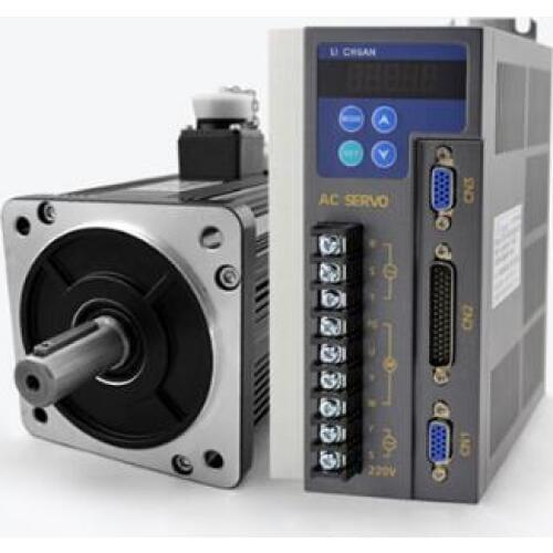 3phase 220V 3800w 3.8kw 15N.m 2500rpm 130mm AC servo motor drive kit 2500ppr with 3m cable with brake ship to Poland FOR Ryszard