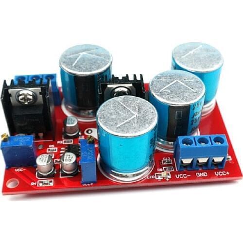 LF353 Servo power supply board LM317 LM337 dual power supply adjustable power supply board