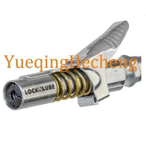 High Pressure Grease Gun Coupler Lock Pliers Zerk Coupler Fitting 10,000 PSI 1/8 Inch