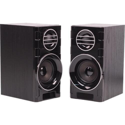 Wooden 2.0 Multimedia Suitable For Mobile Home Desktop Computer Audio USB Mini Active Notebook Desktop Computer Speaker