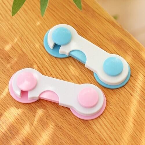 New Children Cabinet Lock Baby Security Drawer Door Fridge Blockers Lock For Kids Protection Cover Childproof Product