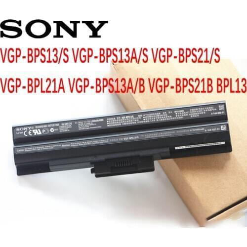 SONY Original Laptop Battery For SONY VAIO VGP-BPS13/S VGP-BPS13A/S VGP-BPS21/S VGP-BPL21A VGP-BPS13A/B VGP-BPS21B VGP-BPL13