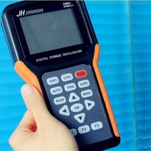 JDS2022A Handheld Oscilloscope portable Oscilloscope 20MHz 2 channels Digital Storage dual channels 200M Sa/s