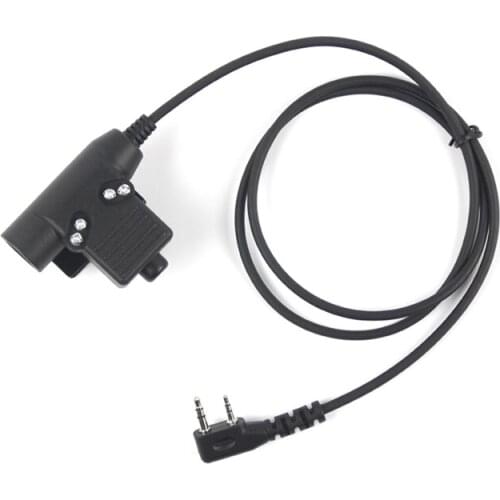 Walkie Talkie Microphone Heavy Duty U94 PTT Radio Headset for Baofeng Kenwood