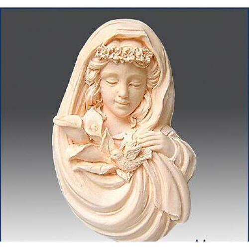Silicone soap mold Peace - Goddess shape fondant cake chocolate mold resin clay craft mould decoration tools