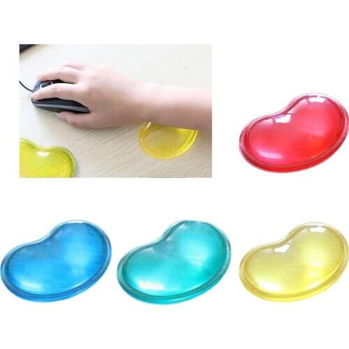 Silicone Gel Wrist Rest Cushion, Ergonomic Mouse Pad Cool Hand Pillow Effectively Reduce Wrist Fatigue Pain