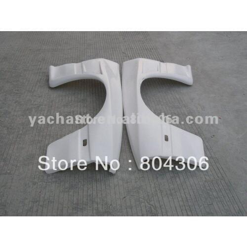 FRP Fiber Glass +20MM Wide Front Fenders Fit For Mazda RX7 FC3S FK