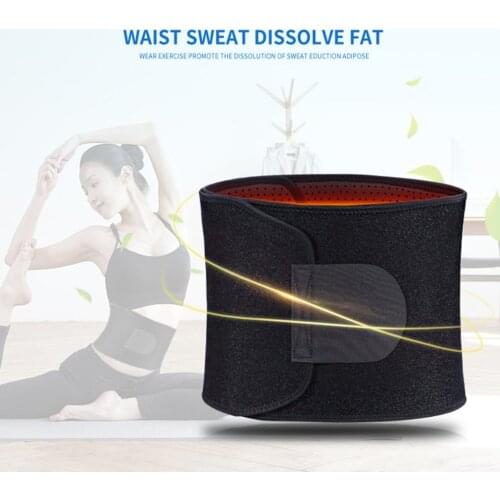 Waist Tummy Trimmer Slimming Sweat Belt Fat Burner Body Shaper Wrap Band Weight Loss Burn Exercise quemador posture corrector