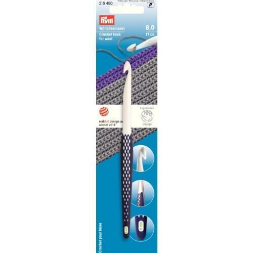 Sweater knitting Circular Handle Smooth Weave Craft Needle PRYM Ergonomics Crochet Hook 218488 6.0MM 218489 7.0MM 218490 8.0MM