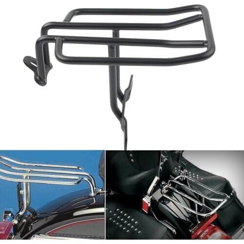 XL883 XL1200 Rear Fender Luggage Rack For Harley Sportster Iron XL 883 1200 Custom 1994-2017 Black Motorcyle Accessories