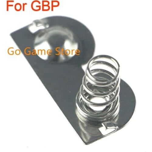 10pcs for GBP Game Console Battery Terminals Contact Spring Battery Spring Replacement for GameBoy Pocket
