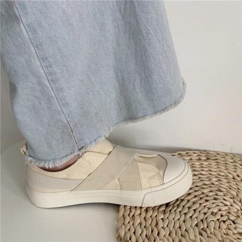 2021 Women Shoes New Casual Flat Soft Ladies Loafers Zapatos De Mujer Unisex Golden Dirty Old Korean Version Stars Sneakers