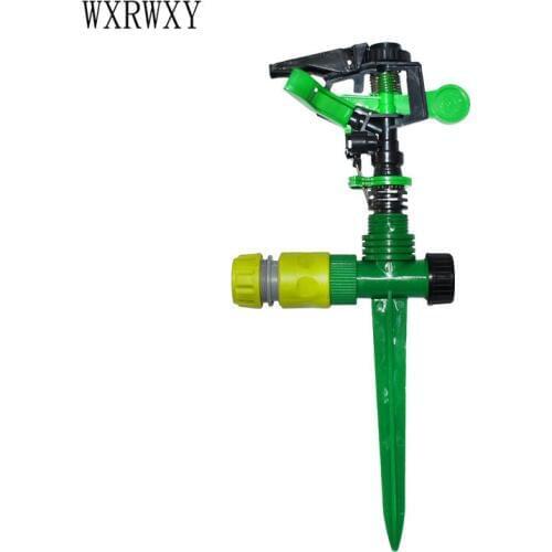 Wxrwxy garden watering rocker nozzle farm irrigation sprinkler garden watering 1/2 plastic spike adjustable nozzle 1pcs