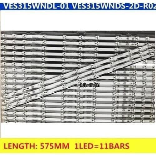 10pcs LED backlight 11 lamp for LG Sharp 32'' TV 32D1334DB LC32LD145K VES315WNDL-01 VES315WNDS-2D-R02 32 HA5000 VESTEL 32LD5000H