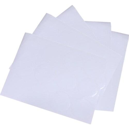 100pcs/lot Round White Decorative Seal Sticker DIY Gift Decoration Sealing Sticker Scrapbooking Stickers Product Packing Label