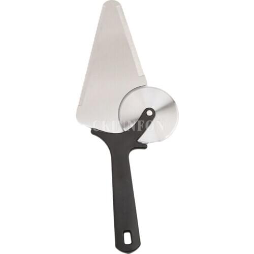 50Pcs/Lot 3-In-1 DIY Baking Tool Cake Pizza Roller Knife Cutter Pastry Pasta Dough Crimper Round Wheel Cutter (Color: Silver)