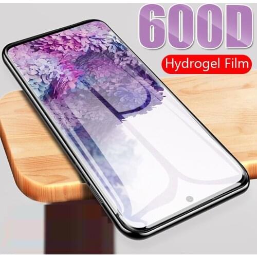 5G Full Cover 600D Hydrogel Film For Samsung Galaxy S20 Ultra S10e S8 S9 Plus Note 9 10 Pro Screen Protector