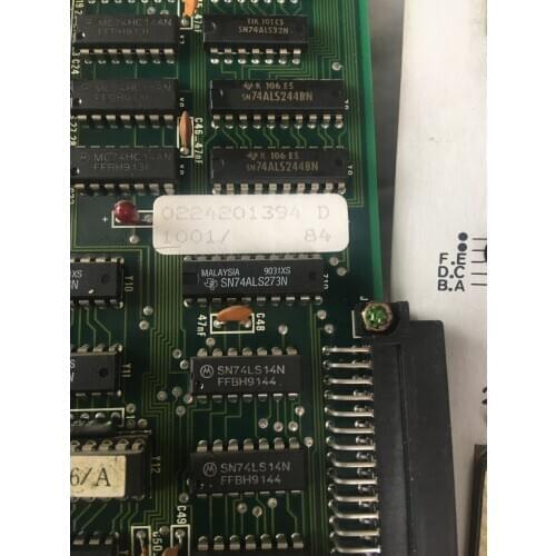 Used Good Condition NUM 0204201394-D / 0204201394D (USED TESTED CLEANED)