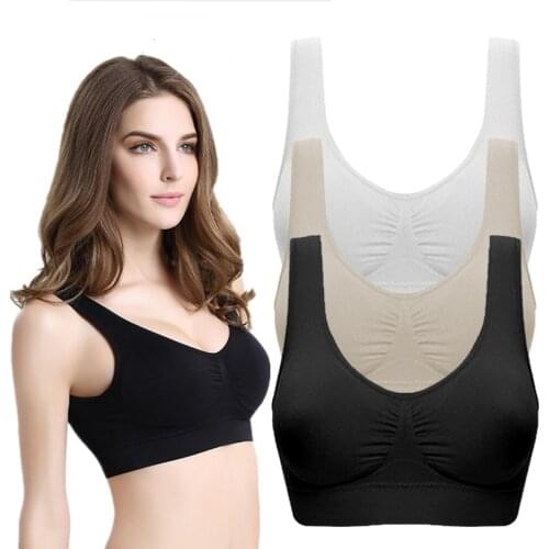 Women Seamless Sport Top One Size Cotton Sports Bra Thin Wrap Chest Bra Cotton Breathable Underwear For Female Bras XXXL