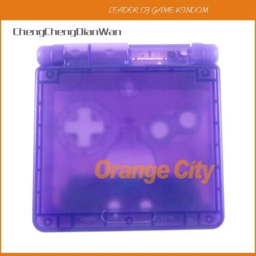 1set for GBA SP Clear Limited Edition Full Housing Shell case Replacement for Gameboy Advance SP Console Cover Case