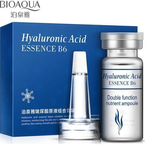 Hyaluronic acid essence solution repair for skin care suit with hydration and moisturization