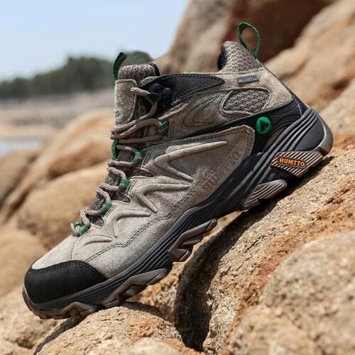 HUMTTO Hiking Shoes Men Winter Waterproof Outdoor Sports Climbing Shoes Hunting shoes Women Trekking shoes Sneakers Ankle Boots