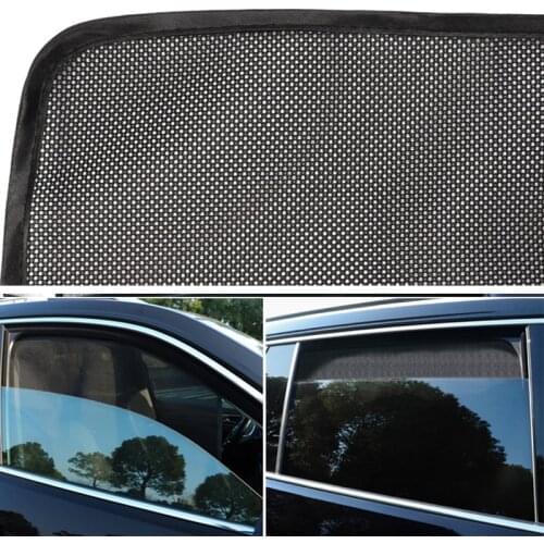 1pcs Magnetic Car Side Window Sunshade Mesh Sun Visor UV Protection Summer Protection Sun Shade Window Film Car Accessories