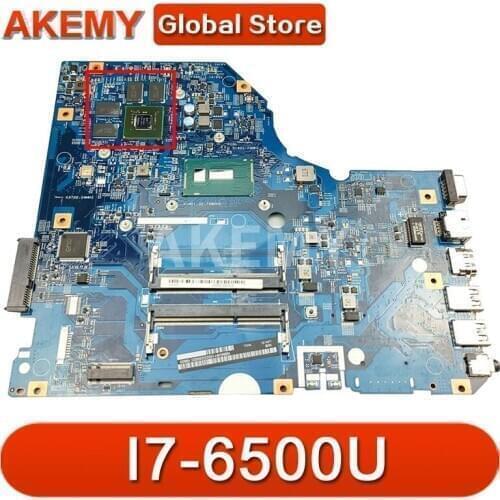 Akemy NBG2C11004 NB.G2C11.004 Main board For acer aspire E5-772G 448.05802.001M laptop motherboard SR2EZ i7-6500U 940M