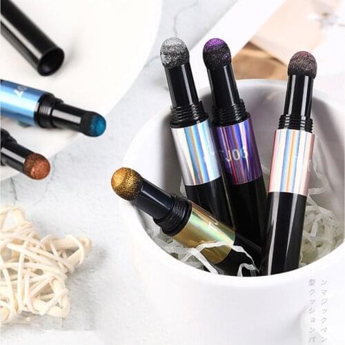 MiFanXi Muticolor Chrome Nail Powder Cushion Pen Nail Art Glitter Muticolor Chrome Powder Decorations
