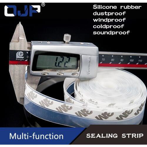 1m Length Multi-function Doors and windows sealing strip door windproof window insulation thermal glass door waterproof strips