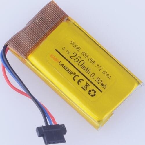 Rechargeable li Polymer battery For DVR MIO mivue 528 MIO mivue 536 MIO mivue 408A MIO mivue 368A Driving recorder 3.7v 250mAh