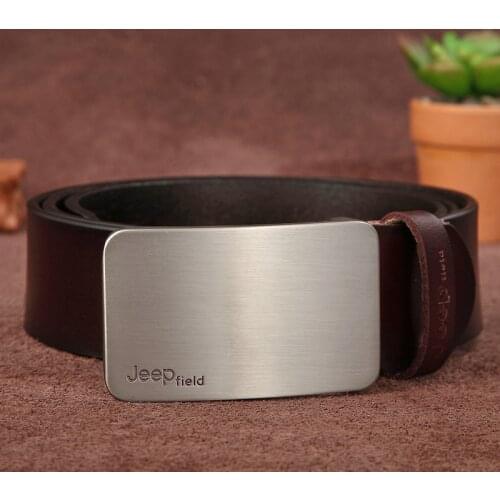 Genuine leather belts for men brand male pin buckle jeans cowboy Mens Belt Luxury Designer High Quality Leather belt