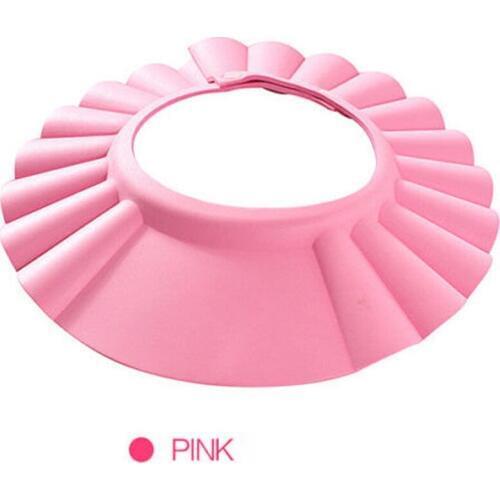 Baby Protect Caps Hat Kids Thing Infant Unisex Shampoo Shower Bathing Protect Soft Cap Hat for Baby Children Kid Bath Safe Gift
