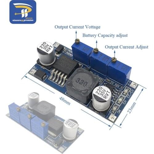 LM2596 LED Driver DC-DC Step-down Adjustable CC/CV Power Supply Module Battery Charger Adjustable LM2596S Constant Current