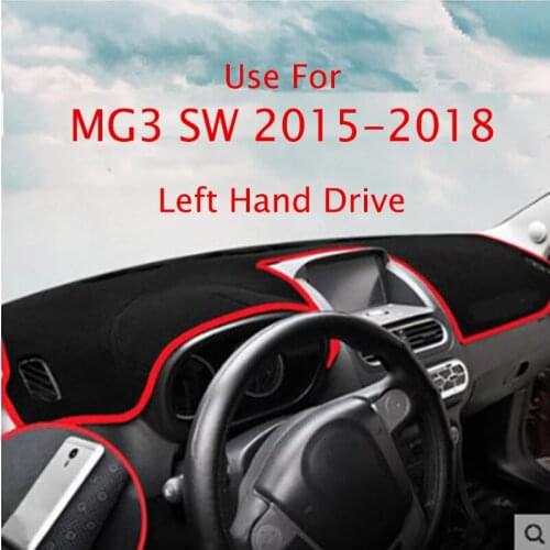 TAIJS Factory Anti cracking High Quality Polyester Fibre Car Dashboard Cover For MG3 SW 2015 2016 2017 2018 Left Hand Drive