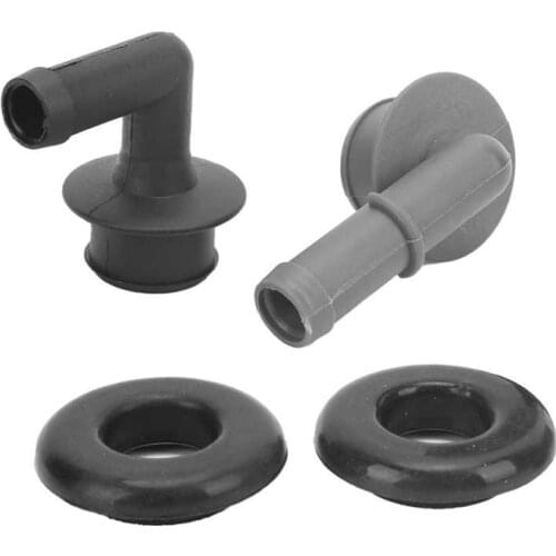 Heat Risers exhaust system car PCV CCV Vent Valve Elbows with Grommets Set 53013360AA Fit for Jeep Grand Cherokee WJ 4.0L