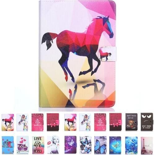 Universal Case for Huawei Matepad T10S 10.1'' 2020 AGS3-L09 AGS3-W03 Matepad T10 9.7'' PU Stand Cover Protector Shell