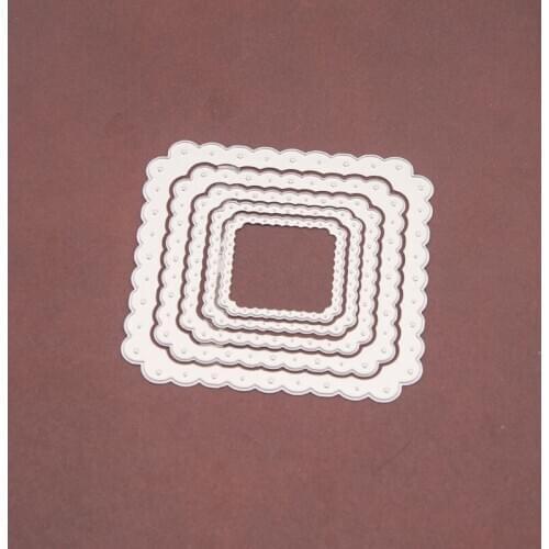 Die Cutting dies Square set metal craft paper die Scrapbooking/DIY Embossing mould Easter New Year