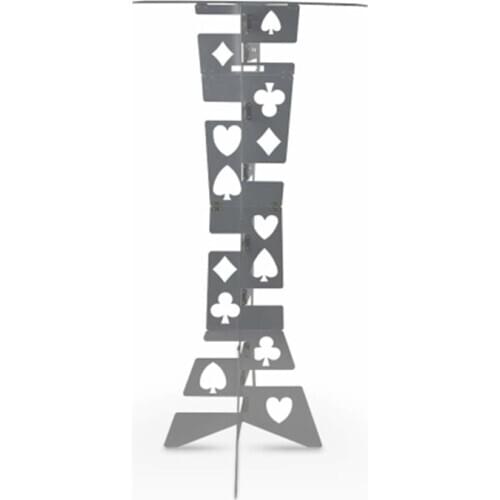 Aluminum Magic Folding Table (Alloy)- Silver Color Magic Tricks Magicians Best Table Stage Close Up Illusions Magia Accessories