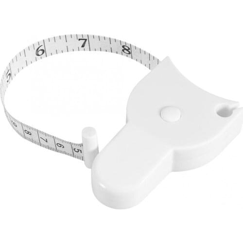 150cm/60 inch body Measuring Tape Accurate Tape Measure Tapeline fitness measurement white retractable ruler