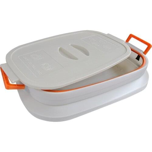 37L telescopic storage box folding telescopic bucket fishing bucket car gift car storage box R-3608A