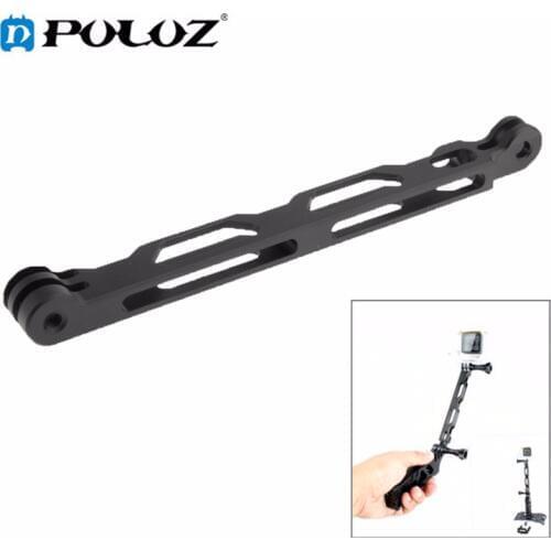 CNC Aluminum Extender Arm Mount For Go Pro Accessories Extender Pole Selfie for GoPro Hero 8 7 6 5 4 3 SJCAM SJ4000 Xiaomi Yi 4K