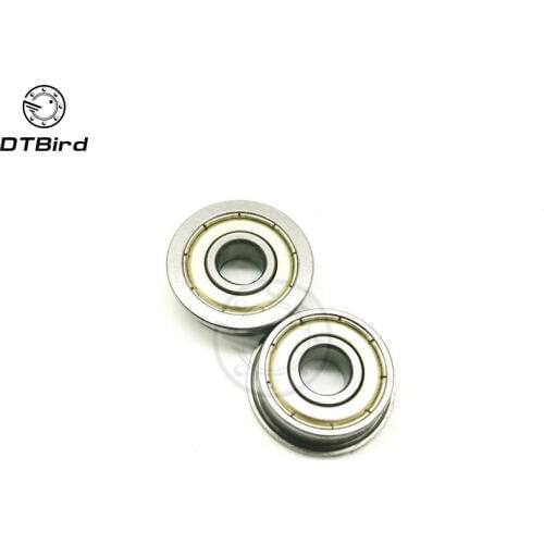 Free Shipping F696ZZ 6*15*5mm flanged bearing (10pcs/1 lot)