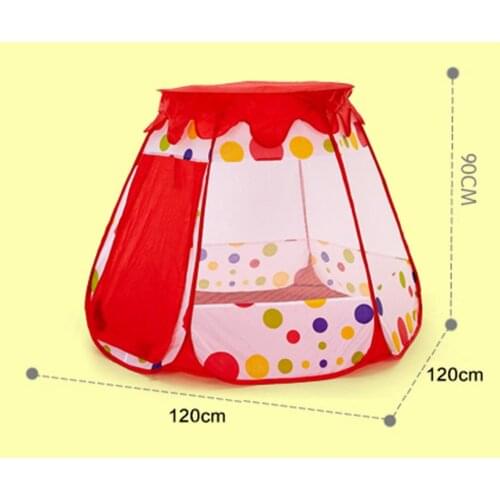 Kids Play Tents Pretend Play Up Castle Beach Party Toys for Boys & Girls