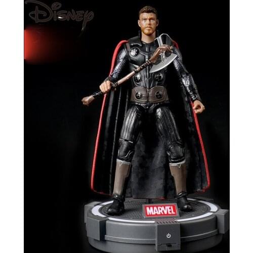 Disney Marvel Avengers Thor Base Model Handmade Cartoon Creative Personality Car Center Console Decoration