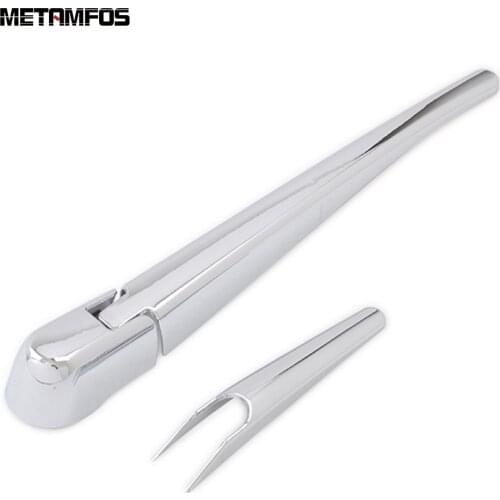 For Mazda CX-3 CX3 2017 2018 2019 2020 Chrome Rear Window Wiper Cover Molding Trim Windshield Wash Strip Accessories Car Styling